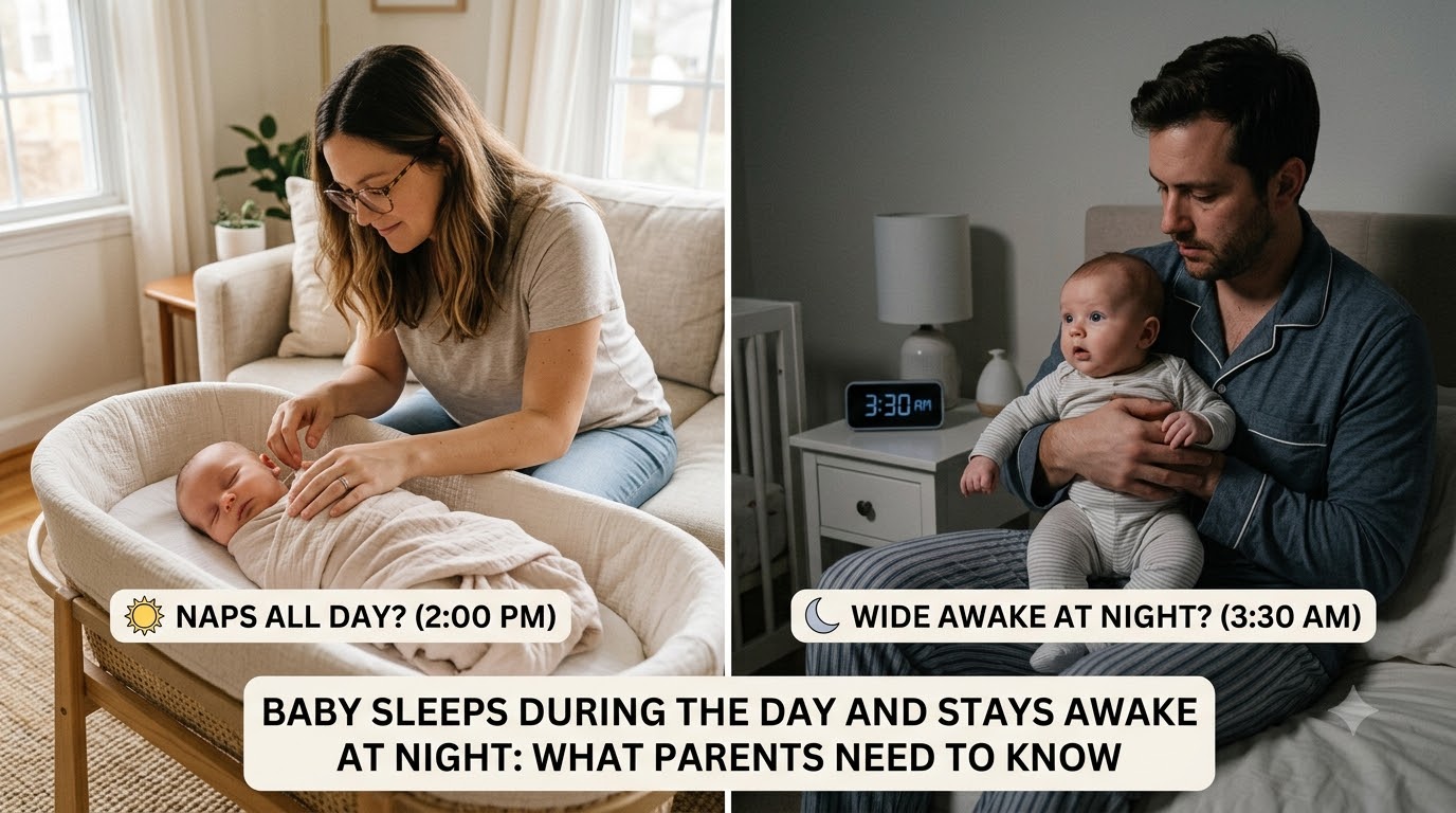 bé ngủ ngày thức đêm - tổng quan và chuẩn bị