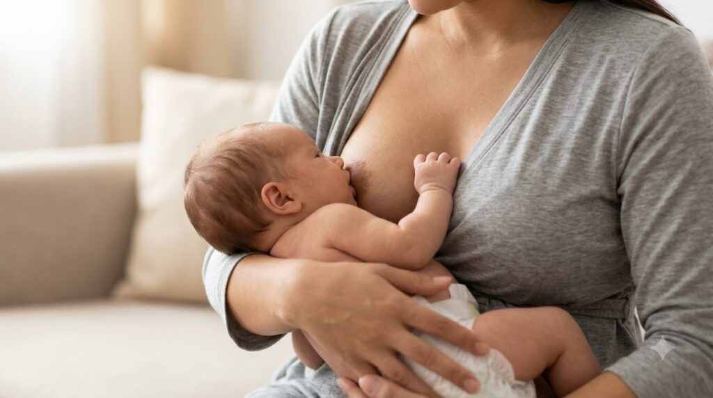 cách cho con bú đúng khớp ngậm - tổng quan và chuẩn bị