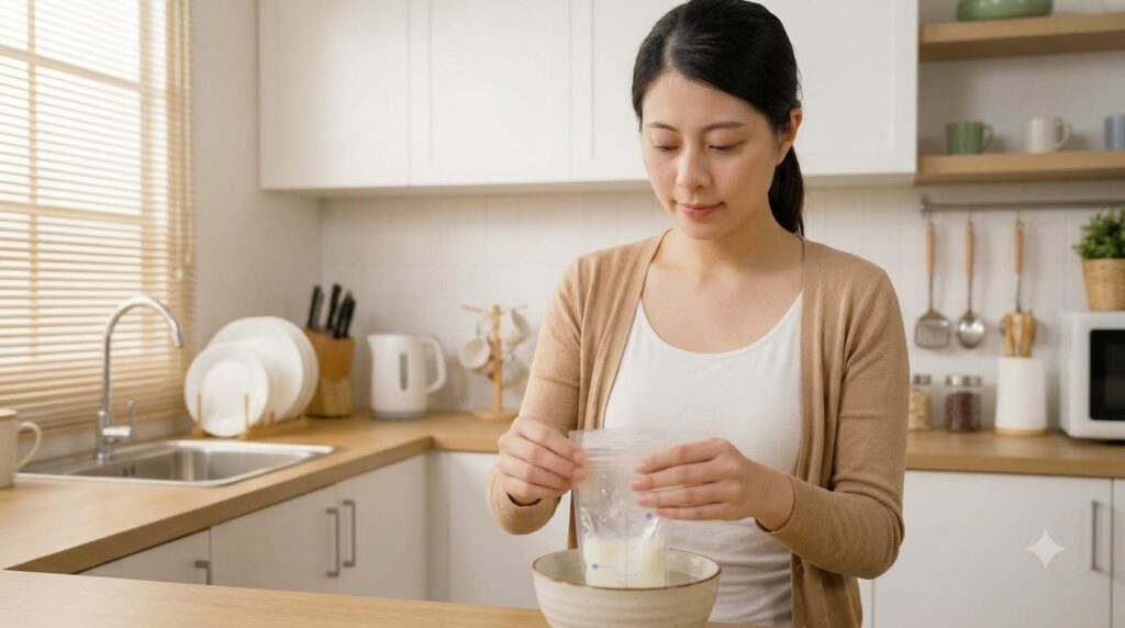 cách chọn túi trữ sữa - hướng dẫn