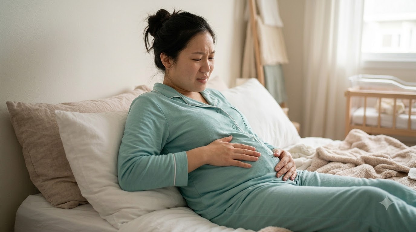 đau bụng sau sinh - các bước thực hiện chi tiết