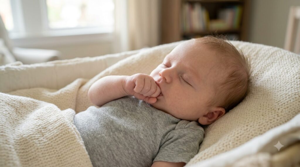 dấu hiệu bé đói - hướng dẫn
