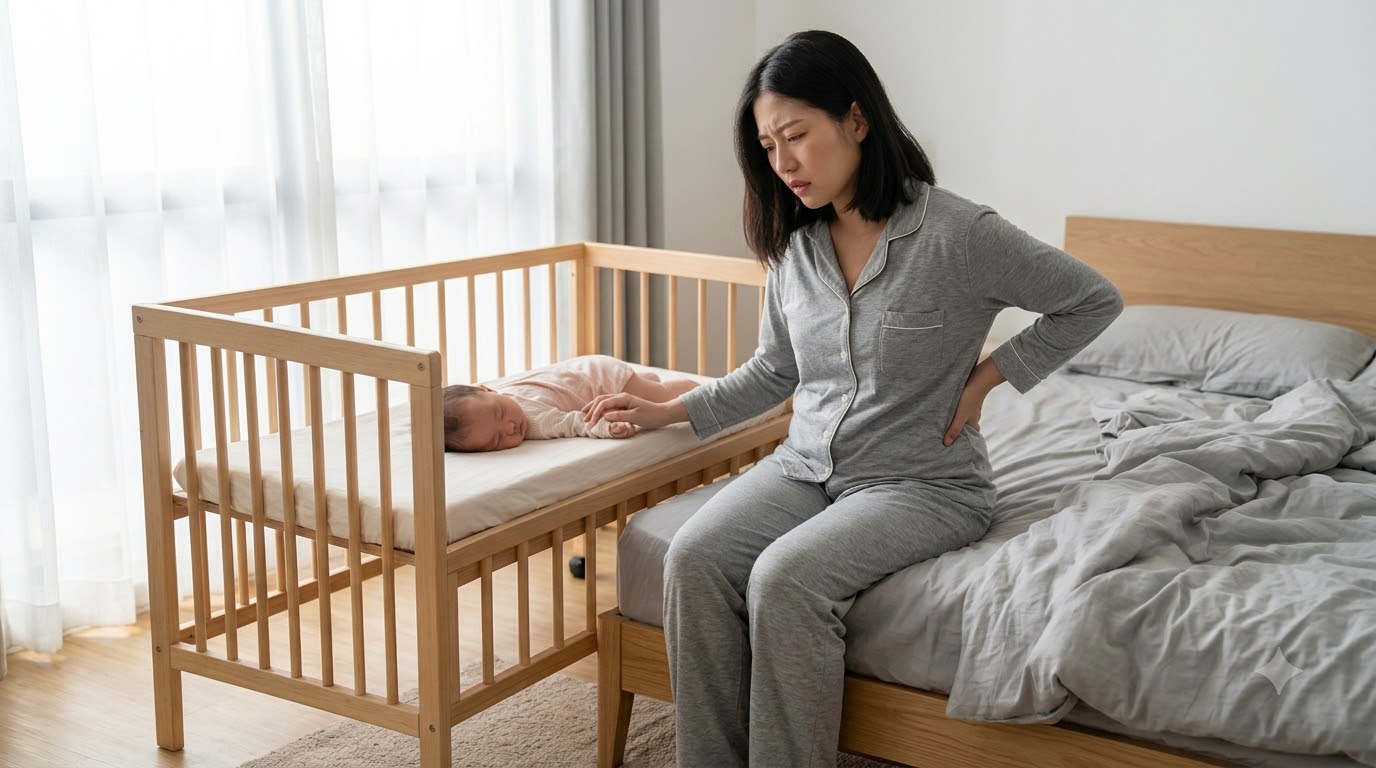 đau lưng sau sinh - kết quả thành phẩm