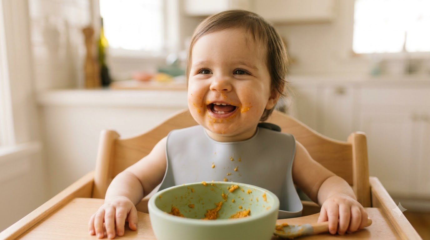 thực đơn ăn dặm cho bé 9 tháng - các bước thực hiện chi tiết