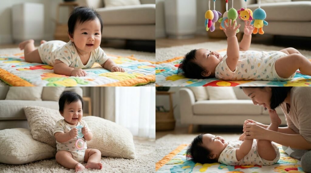 trẻ 8 tháng biết làm gì - hướng dẫn