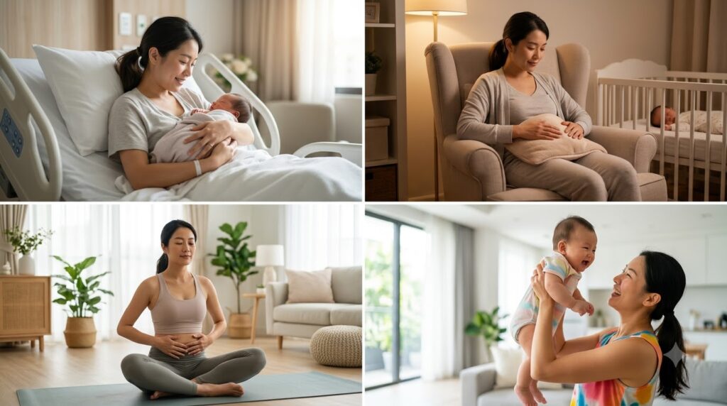vết khâu tầng sinh môn - hướng dẫn