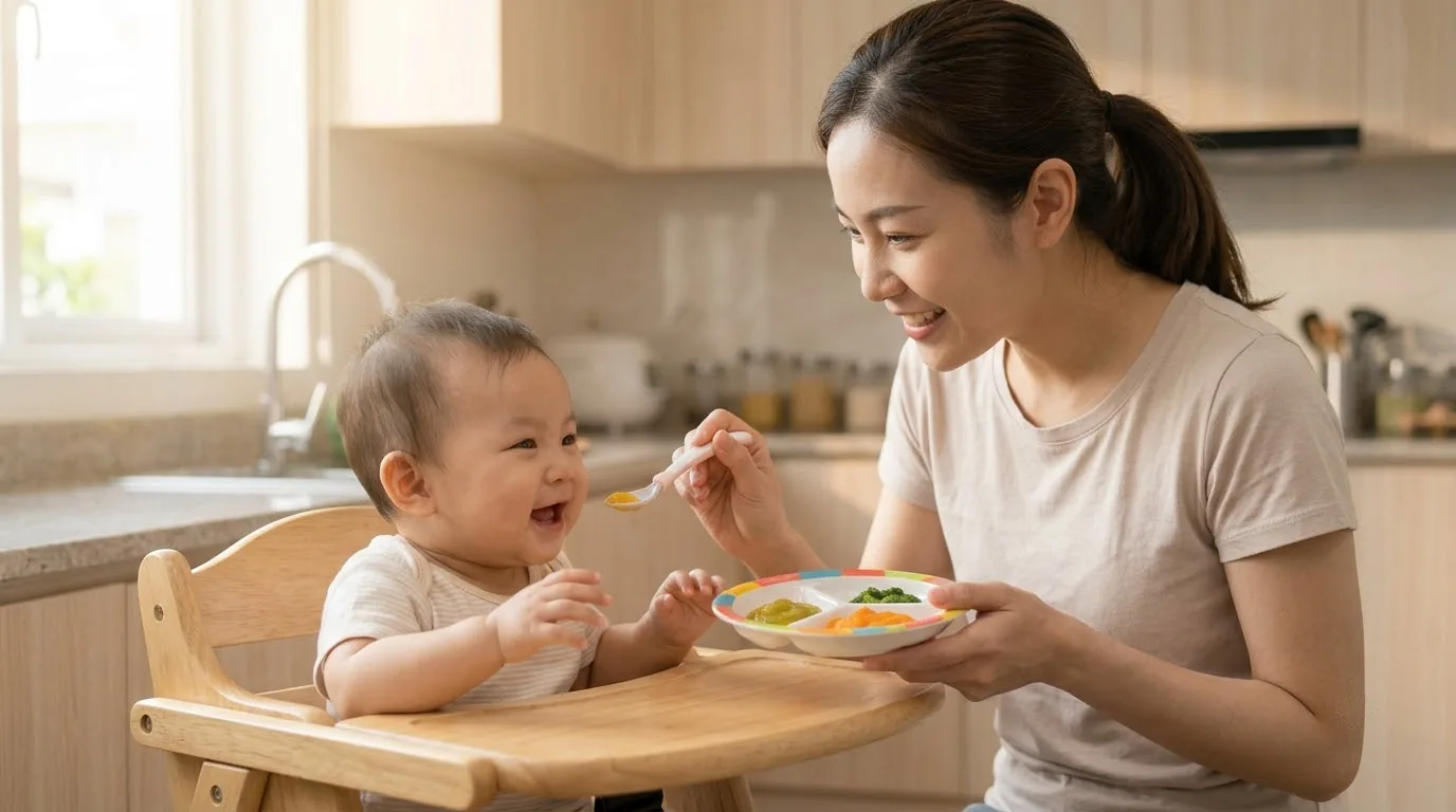 Tiêu chuẩn kết cấu thức ăn từ nuốt chửng đến nhai thành thạo Bảng phân cấp độ thô thức ăn theo 4 giai đoạn phát triển cơ hàm của bé