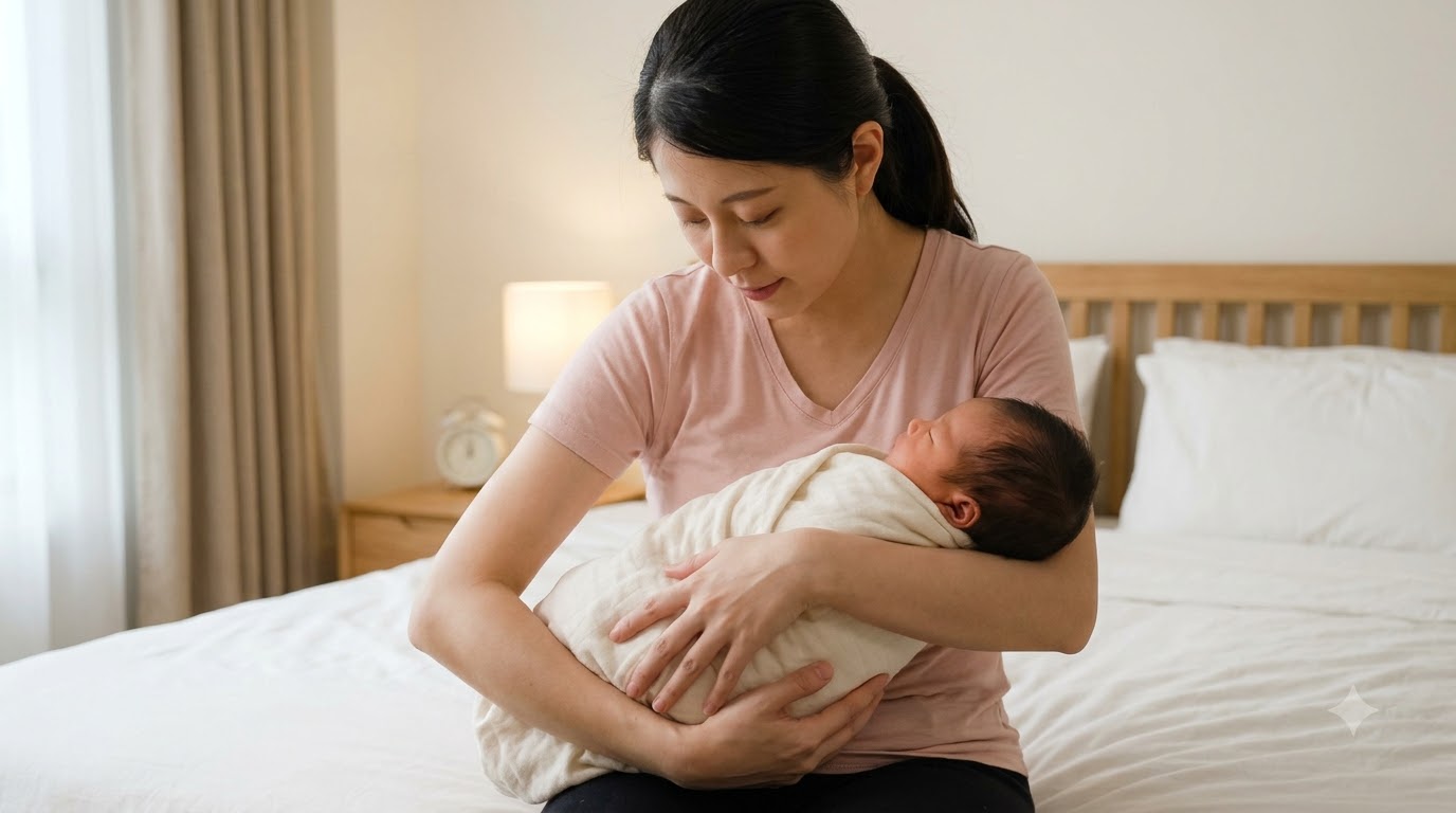 Cách giữ ấm cho trẻ sơ sinh an toàn bằng da kề da Cách giữ ấm cho trẻ sơ sinh bằng da kề da an toàn, mặt bé thông thoáng