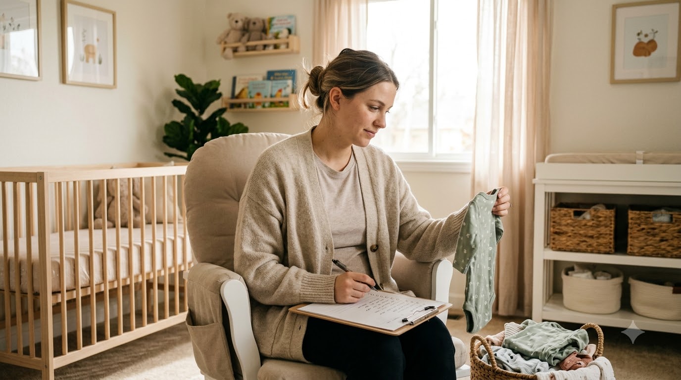 Checklist so sánh quần áo sơ sinh trước khi mua Cách chọn quần áo sơ sinh qua checklist về chất liệu, kích cỡ, độ an toàn và bảo quản