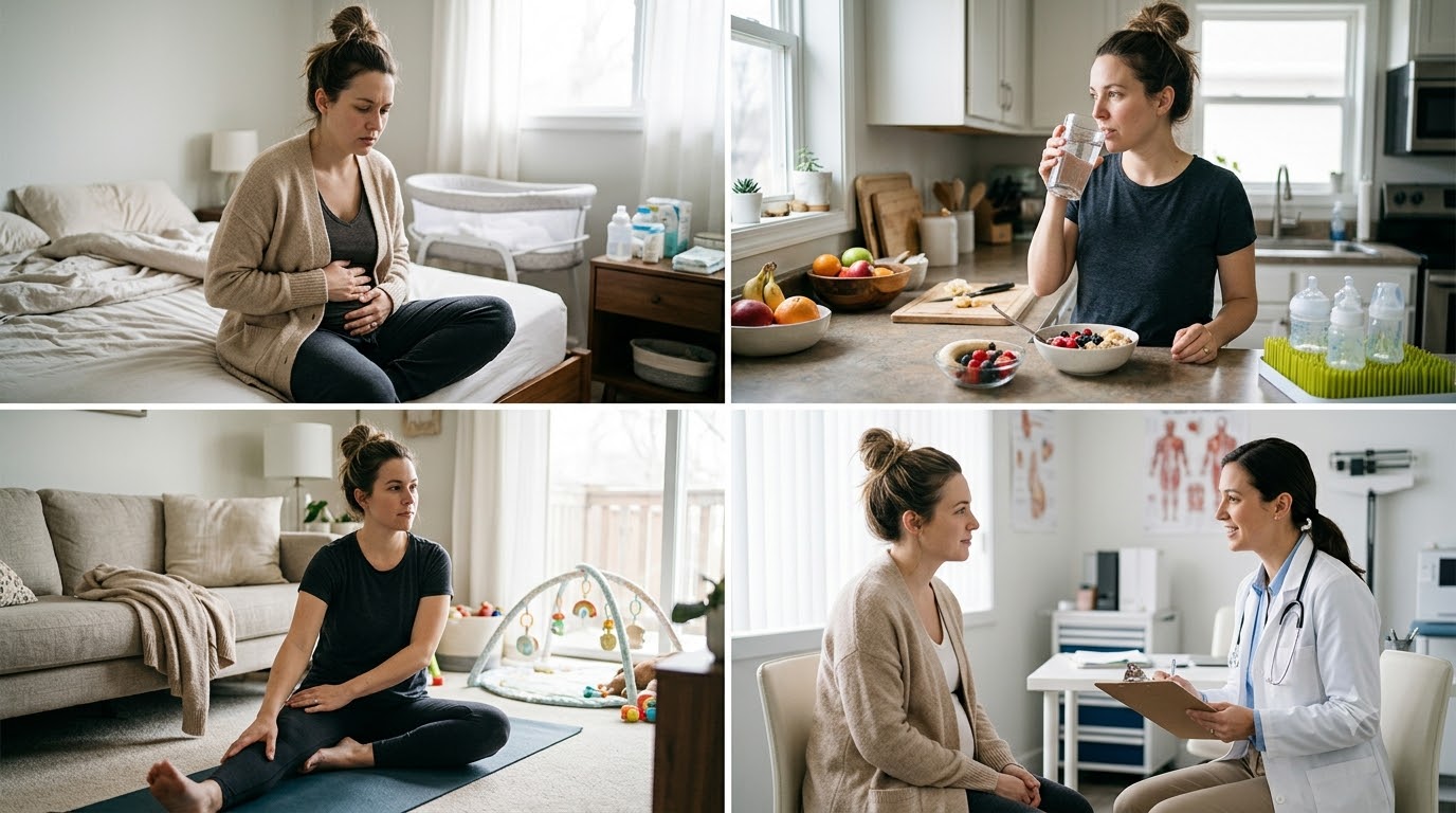 Dấu hiệu táo bón sau sinh mức độ bình thường mẹ không nên quá lo lắng