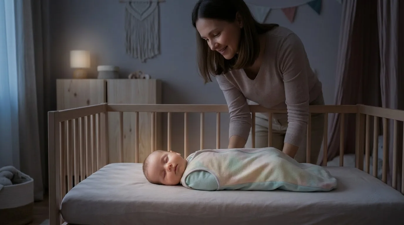 Dấu hiệu bé khó chịu khi mặc đồ ngủ sai cách Em bé khó chịu quấy khóc do mặc đồ ngủ quá chật và nóng