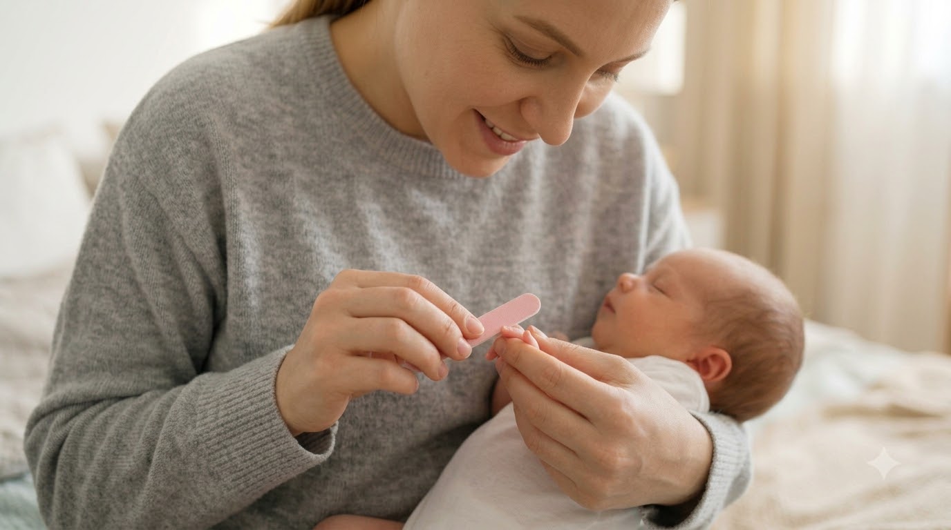 Thời điểm lý tưởng để thực hiện cách cắt móng tay cho trẻ sơ sinh