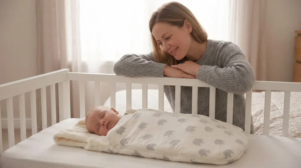 Thiết kế đáy rộng hình quả lê bảo vệ khớp háng cho trẻ