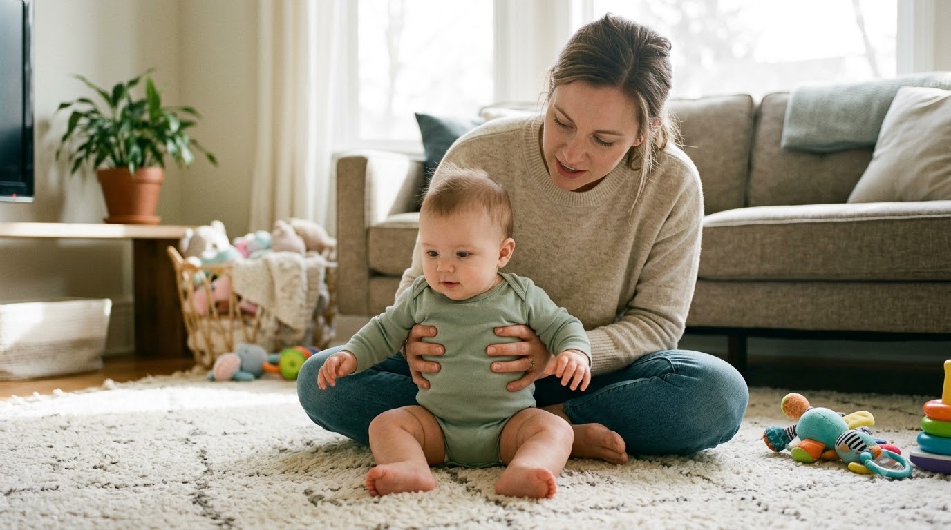 Tìm hiểu sự phát triển cơ bắp và cách tập ngồi cho bé đúng thời điểm Tìm hiểu sự phát triển cơ bắp và cách tập ngồi cho bé đúng thời điểm